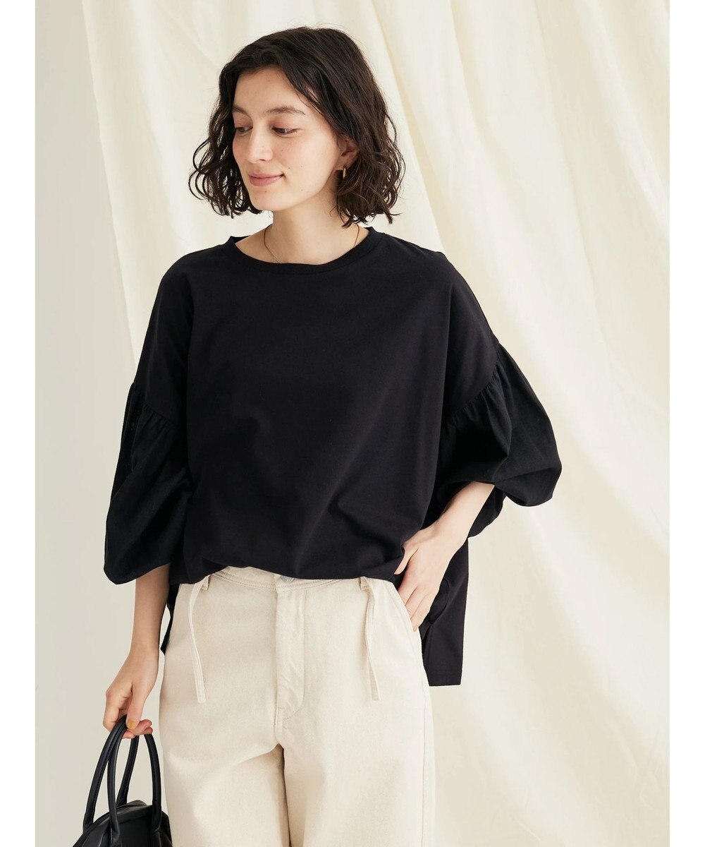 CRAFT STANDARD BOUTIQUE Ｌ／Ｒキャンバスドッキングカットプルオーバー 