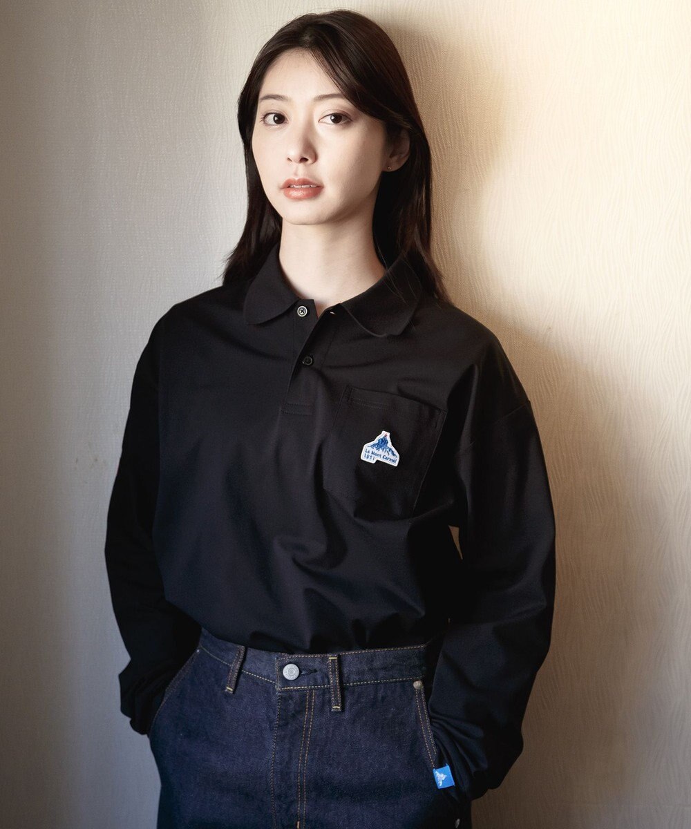 SHARE PARK LADIES 【UVケア・吸水速乾・ストレッチ・軽量 】エンブレムポロTシャツ（S・Mサイズ） 