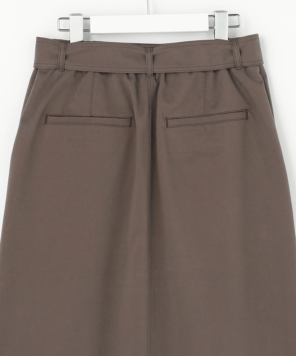 自由区 S 【カタログ掲載】ブラッシュドコットンサテンナロー スカート 