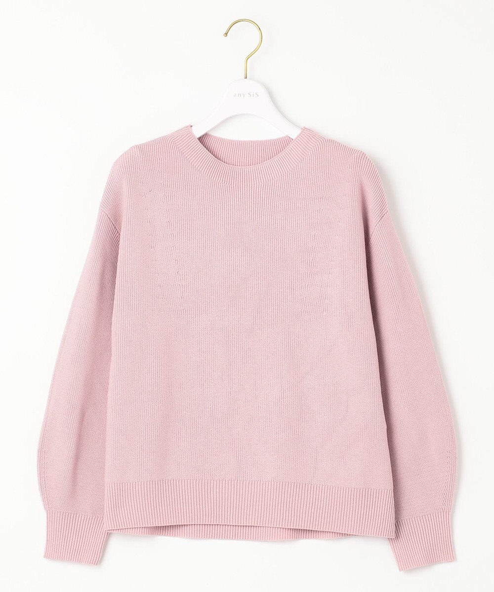 ANY SIS 【洗える】彩色兼美 ニット 