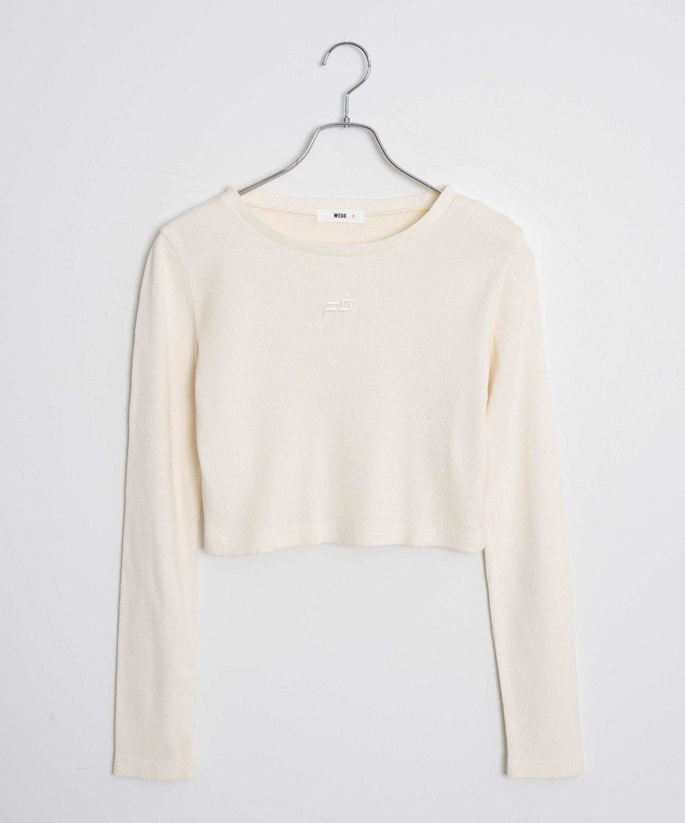 WEGO ヴィンテージウォッシュリブロンT 