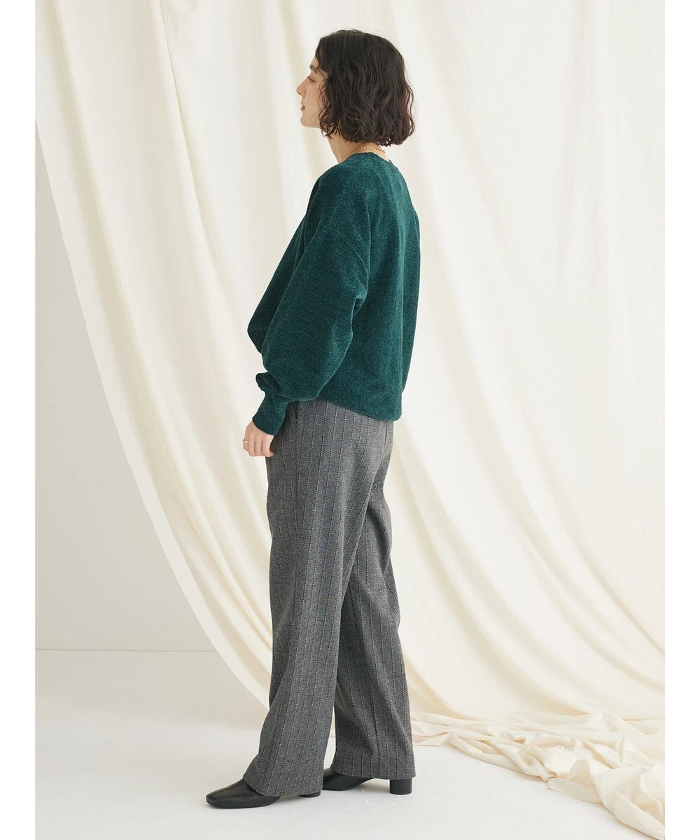 CRAFT STANDARD BOUTIQUE シェニールヤーンニットプルオーバー 