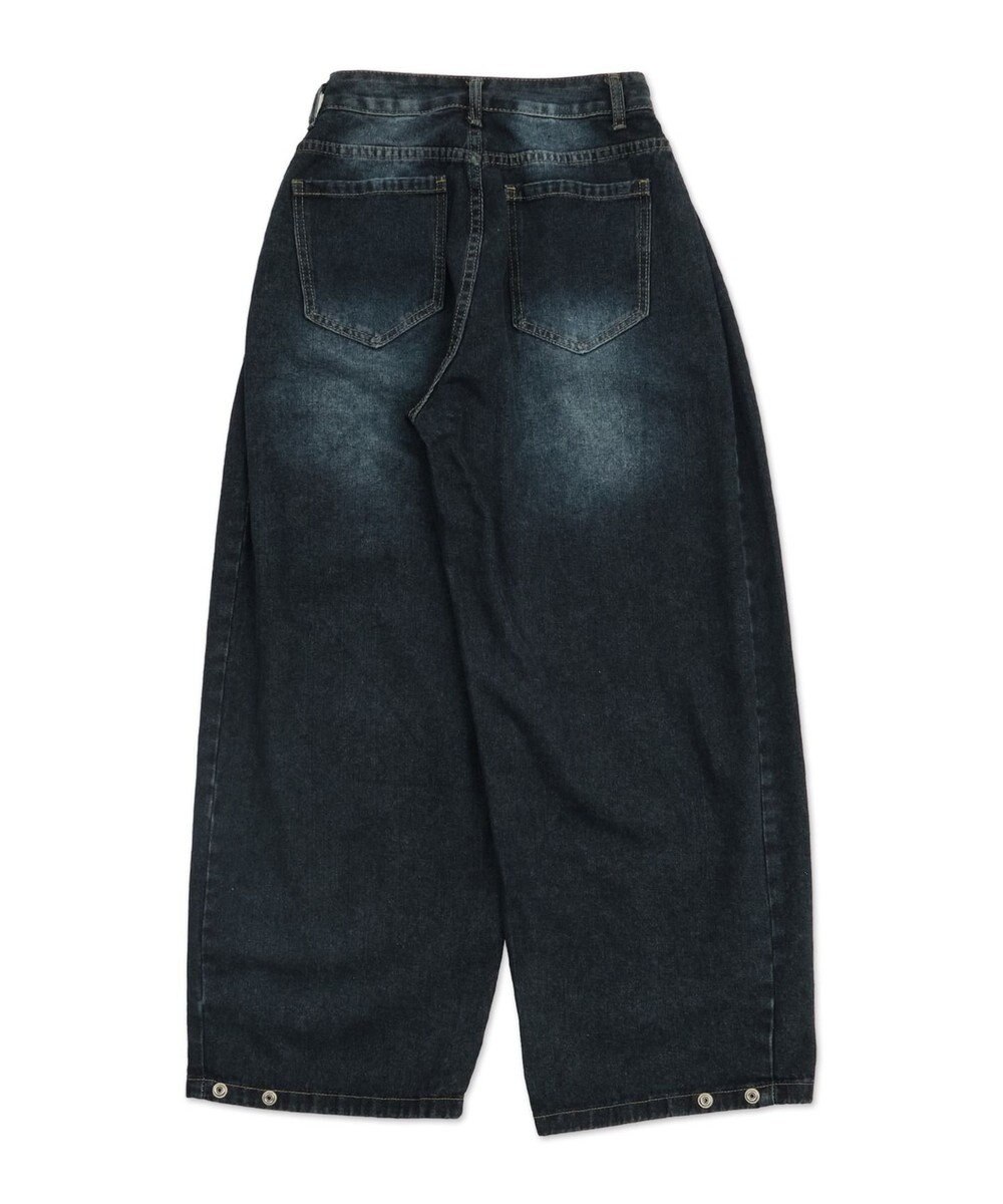 WEGO ブラストワイドデニム 