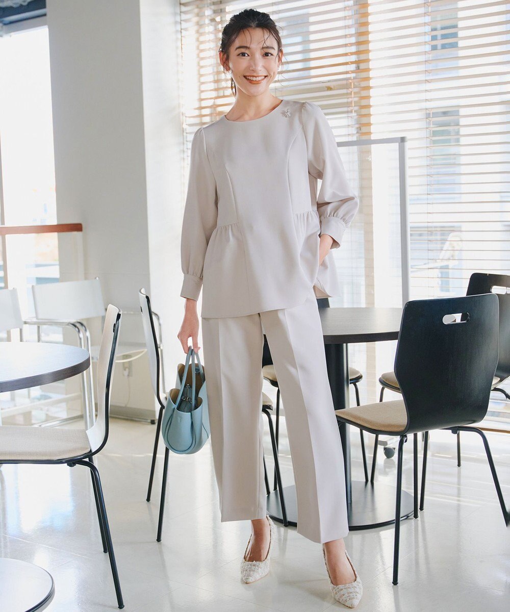 Tiaclasse 【ダブルクロス】ワイドパンツ 