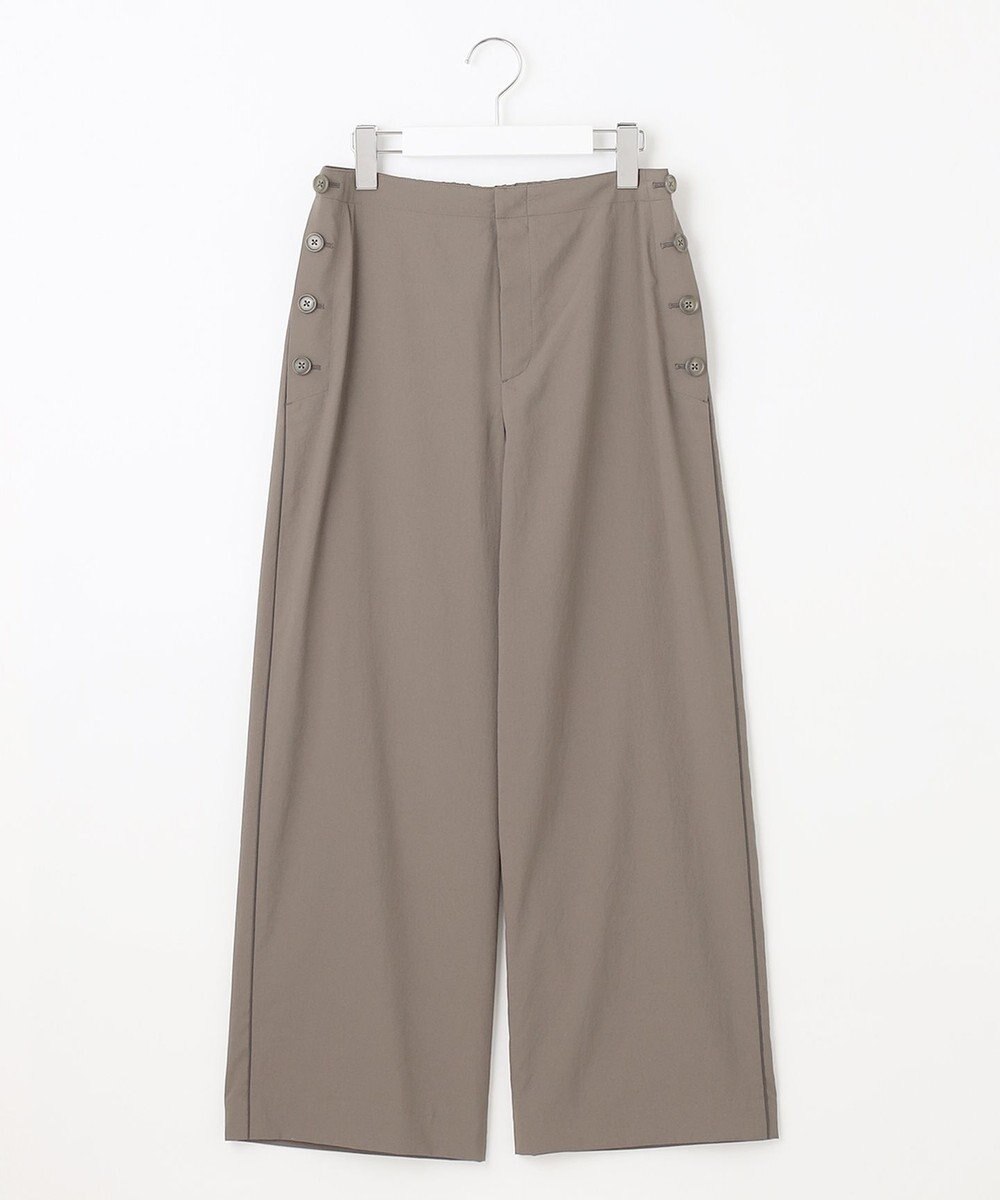 J.PRESS LADIES L 【洗える・イージーケア】ソフトタイプライター セミワイド パンツ 