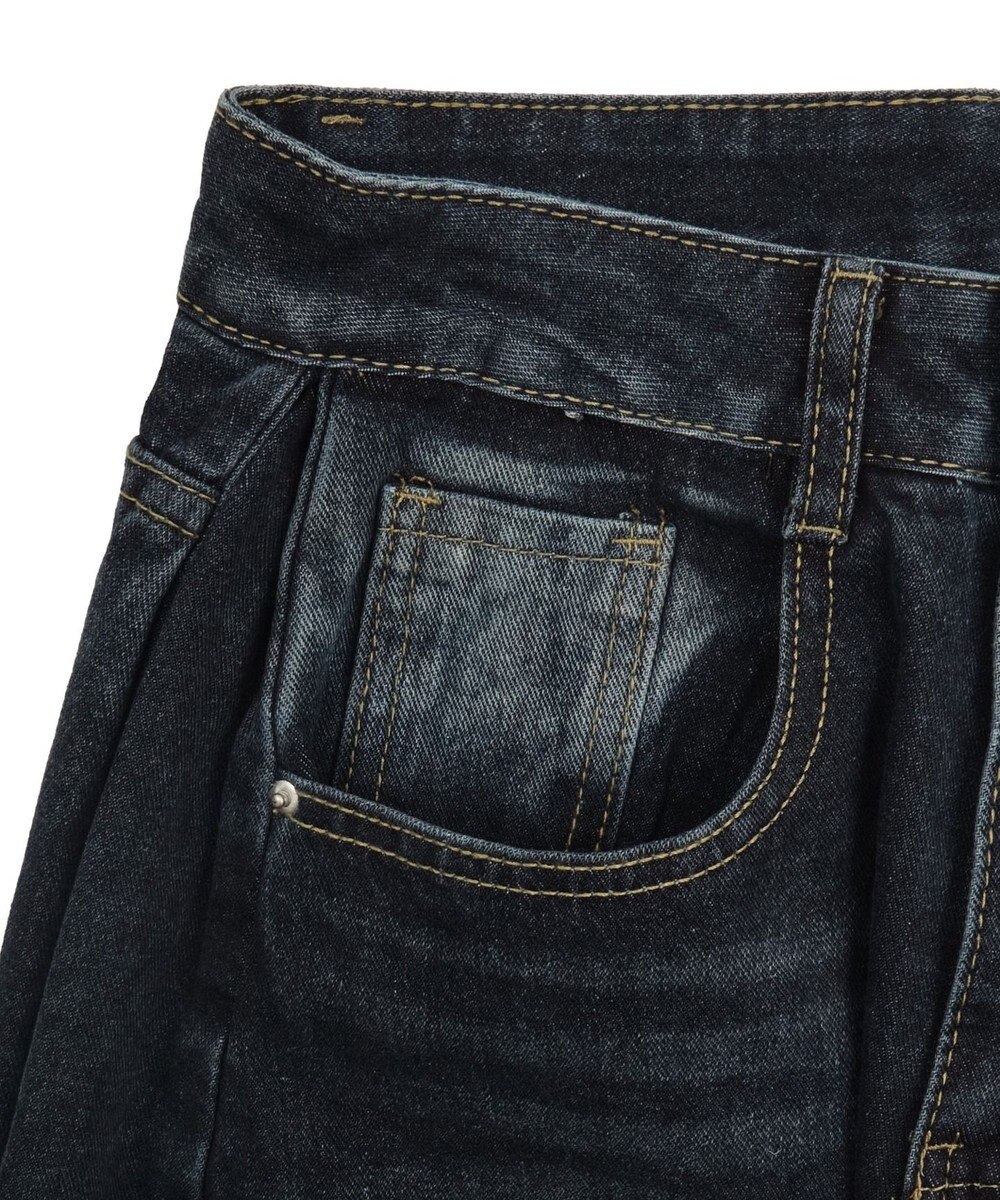 WEGO ブラストワイドデニム 