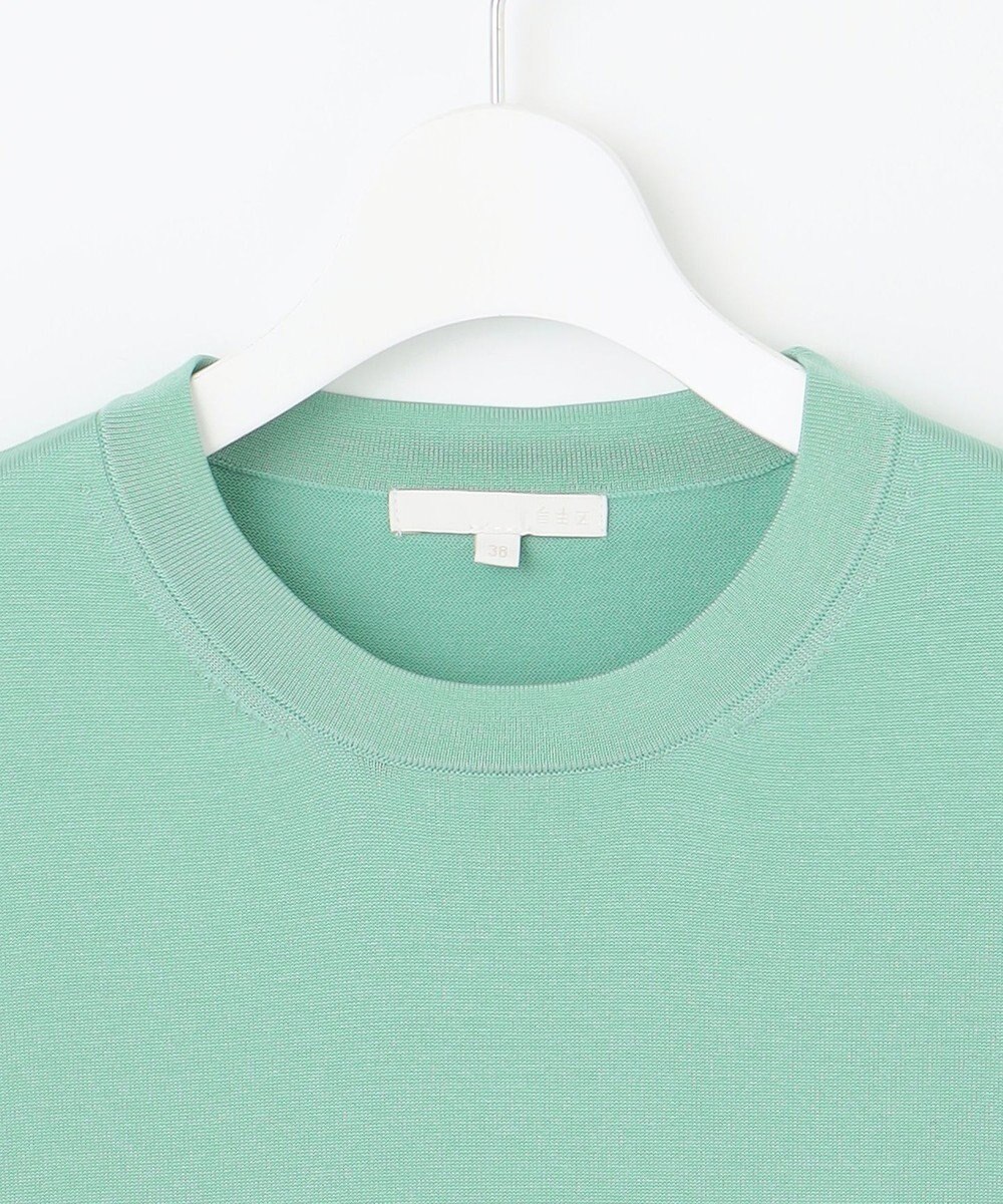 自由区 【アンサンブル対応・洗える】アセテートコットンプルオーバー ニット 