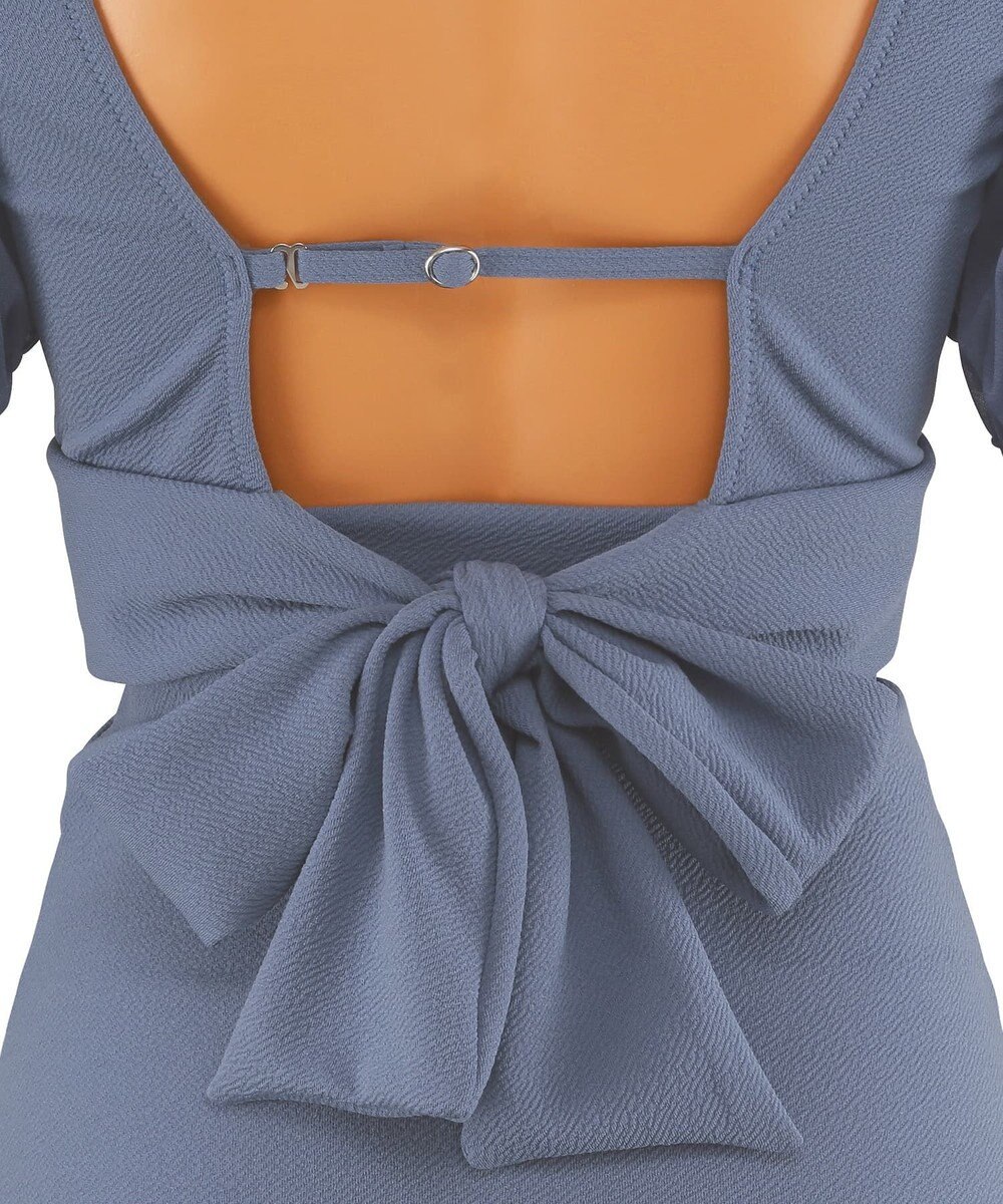 San-ai Resort（三愛水着楽園） 【San-ai Resort×PEACH JOHNコラボ】【ナイスバディ水着】パフスリーブワイヤービキニ　9M・11L　【San-ai Resort（サンアイリゾート）】 