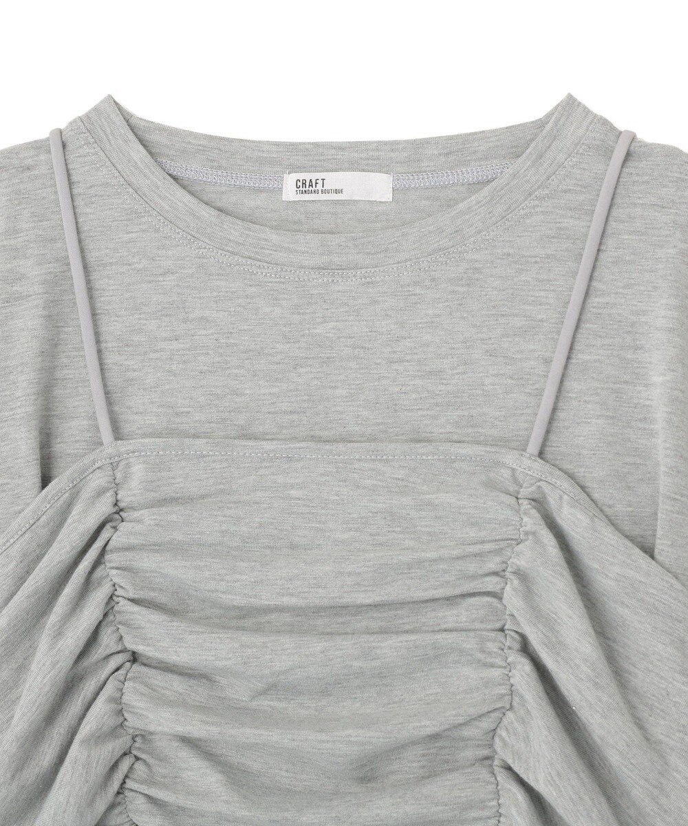 CRAFT STANDARD BOUTIQUE 2点セット ビスチェレイヤードプルオーバー 