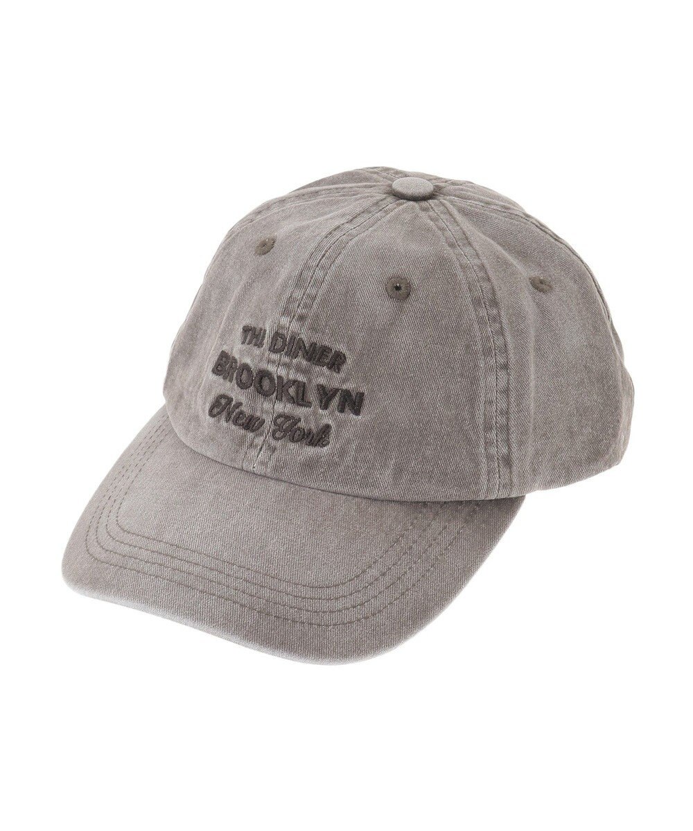 AMERICAN HOLIC 刺繍ロゴピグメントキャップ 