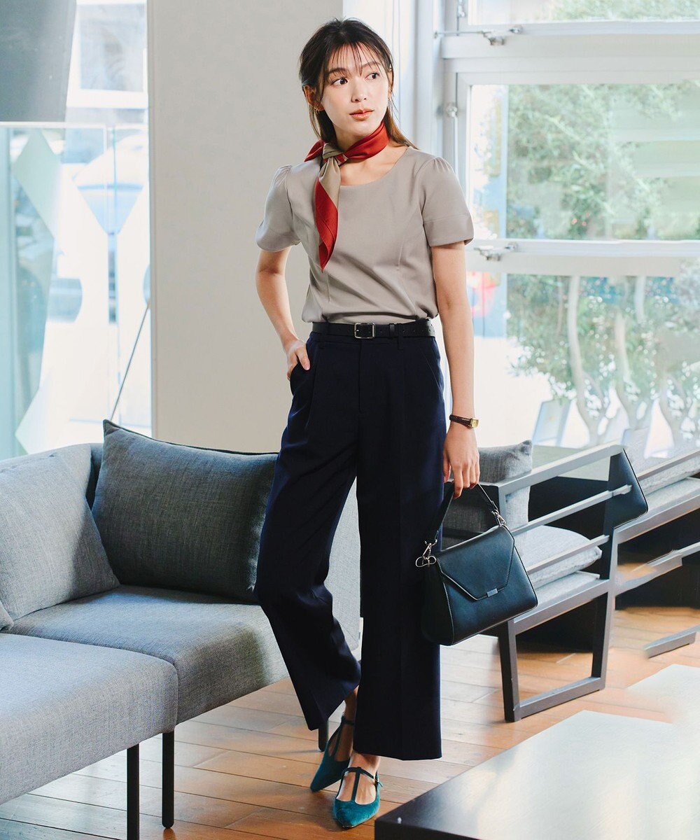 Tiaclasse 【ダブルクロス】ワイドパンツ 