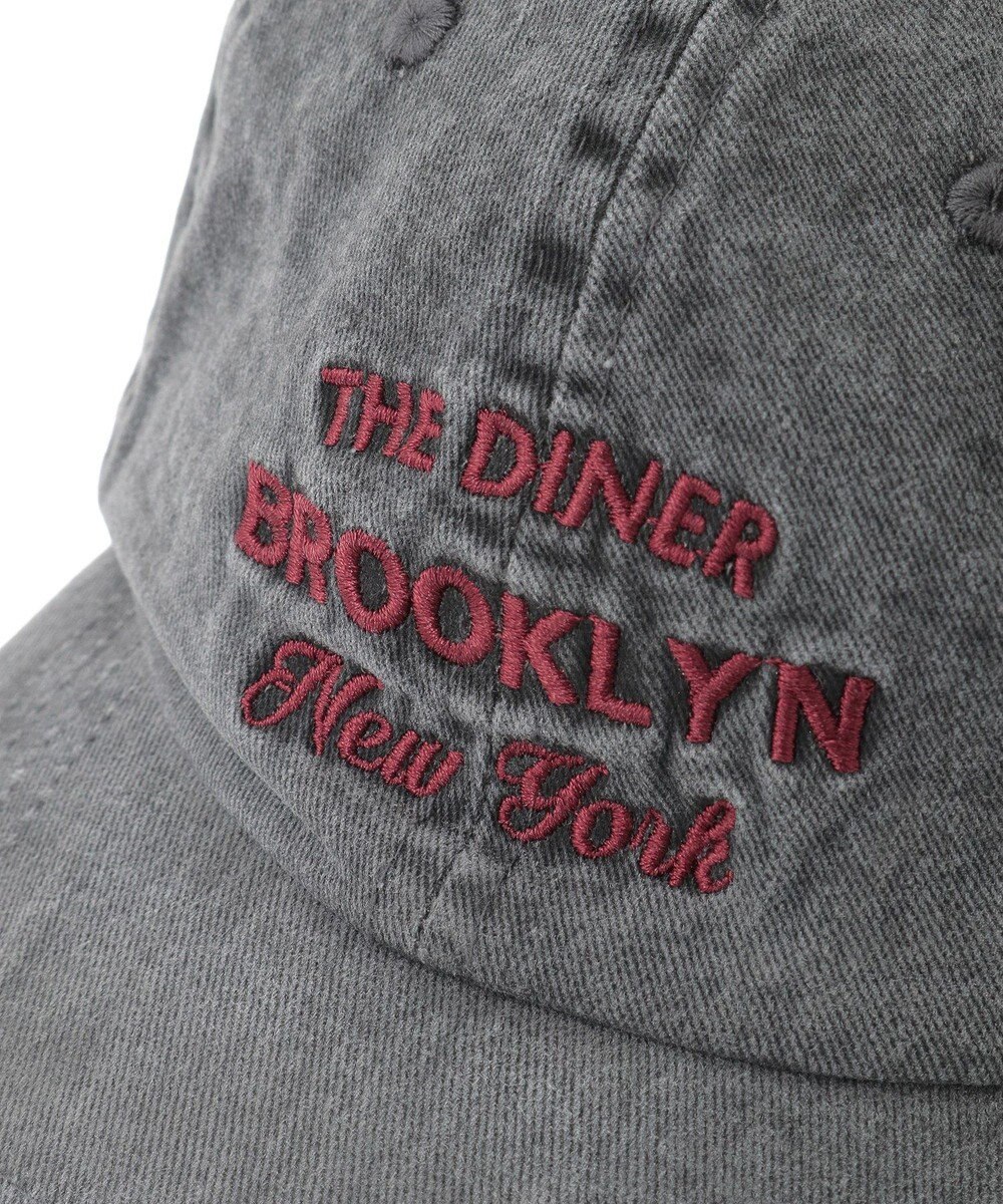 AMERICAN HOLIC 刺繍ロゴピグメントキャップ 