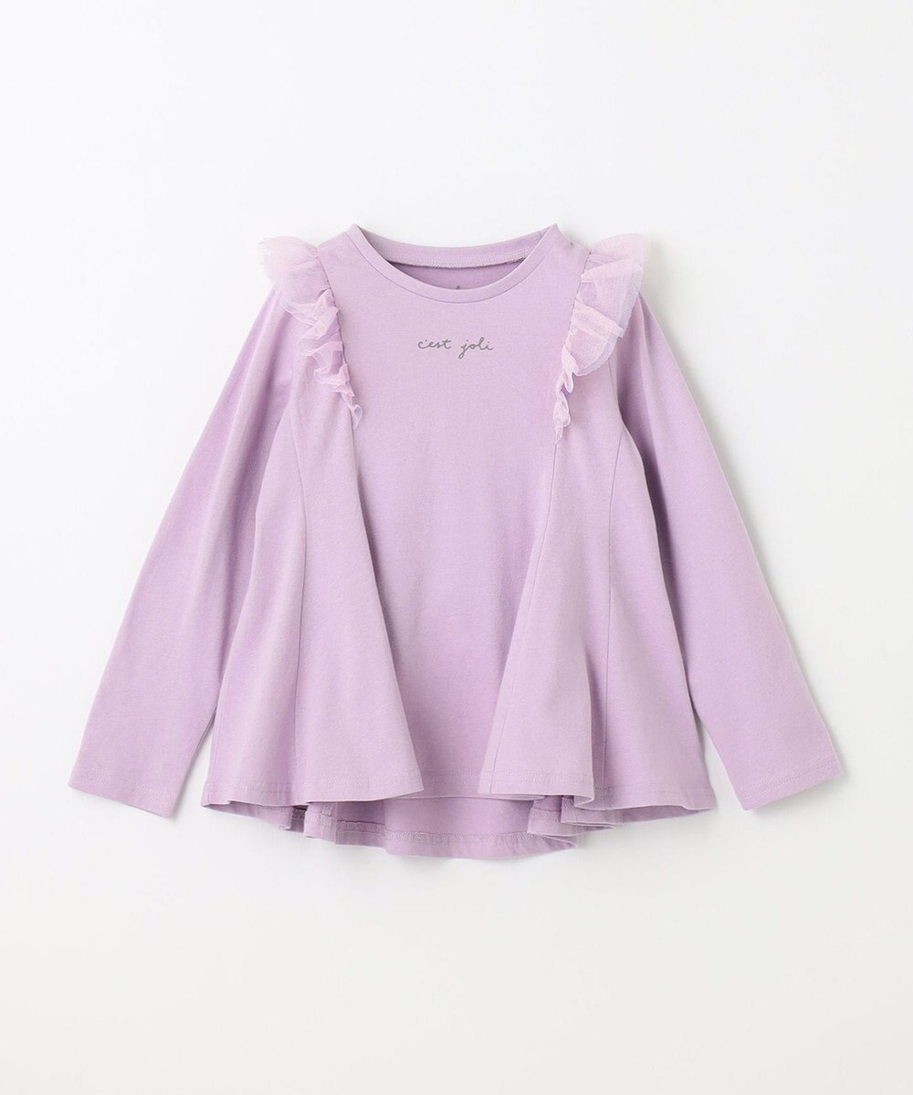 ANY KIDS フレアシルエット 長袖 Tシャツ 