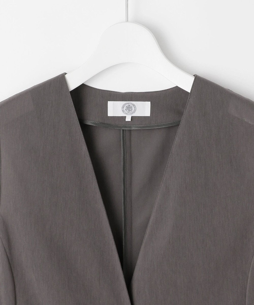 J.PRESS LADIES 【WEB限定・洗える】シアートリコット ジレ 