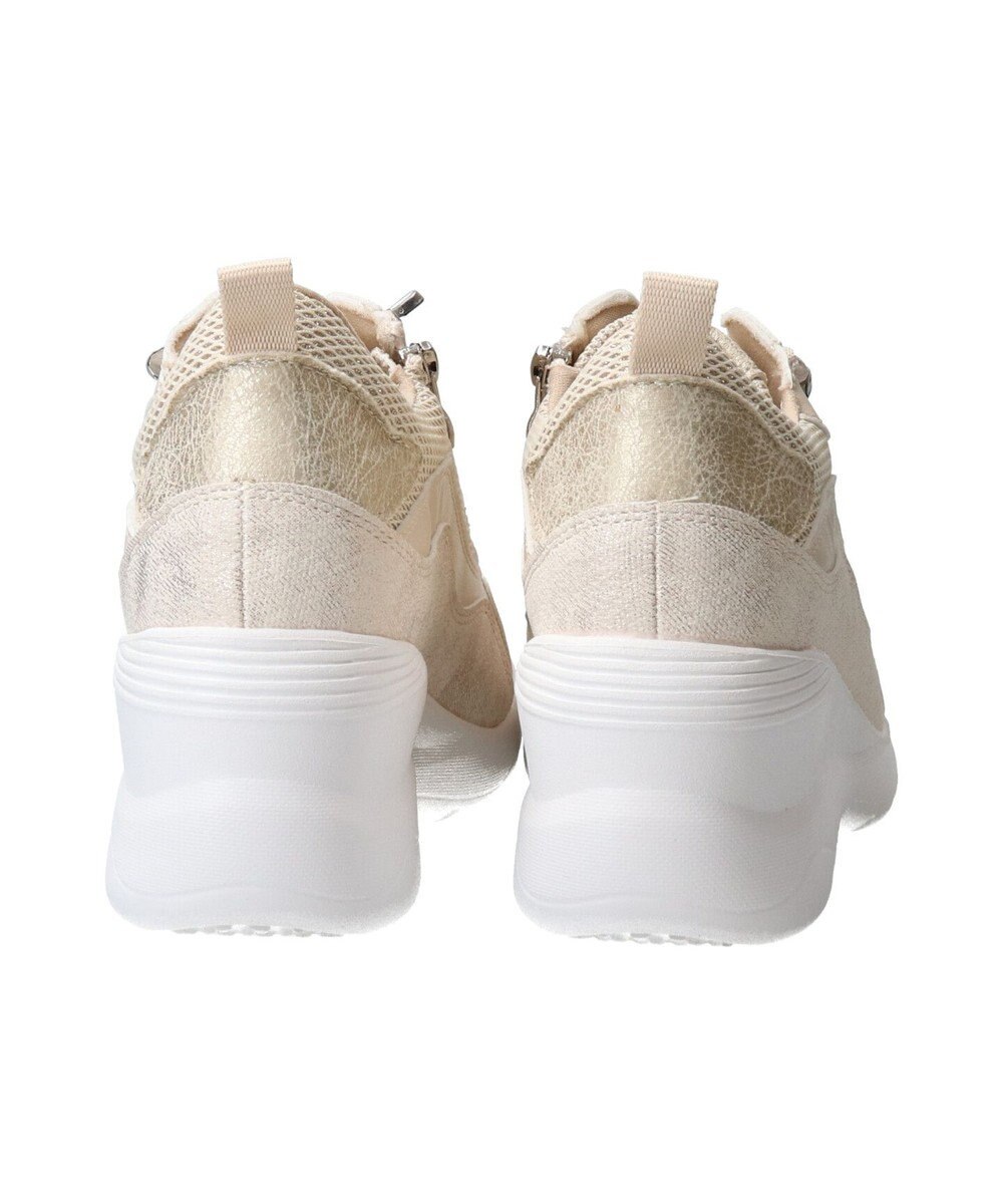 Bridget Birkin 【Round About】サイドジップヒールアップスニーカー 