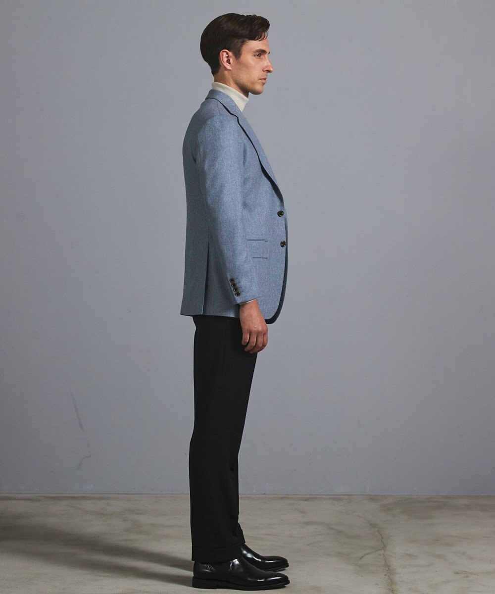 GOTAIRIKU 【保温性/ストレッチ/シワになりにくい】サキソニーストレッチパンツ_ノータック(25年モデル） 