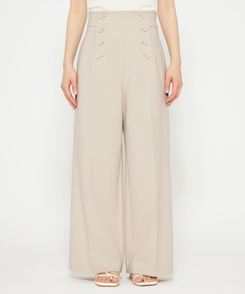 uncrave 【撥水・洗濯機洗い可】プルーフ ダブルクロス ワイド パンツ（uncrave WHITE） 