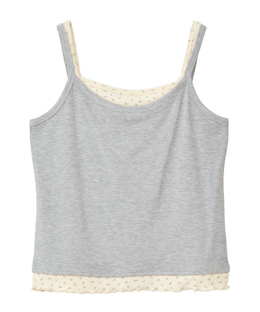 earth music&ecology レイヤードキャミソール 