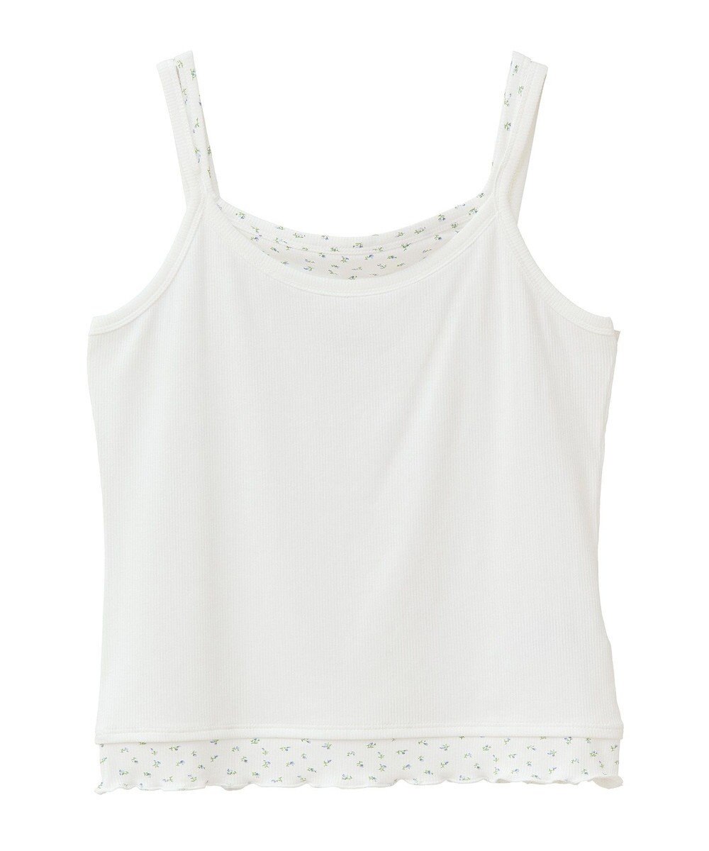 earth music&ecology レイヤードキャミソール 