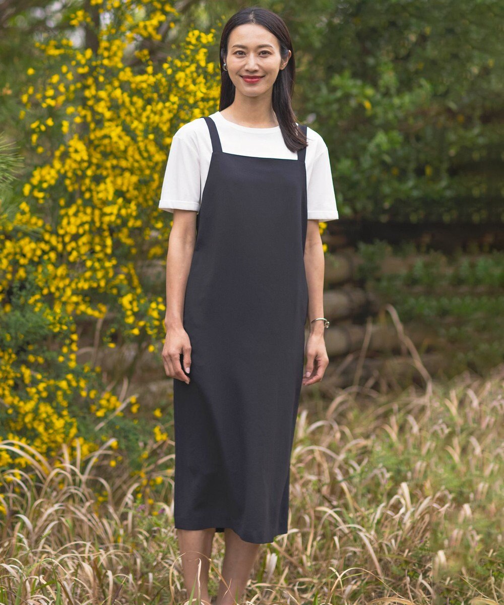 J.PRESS LADIES L 【接触冷感】コットンスムース カフス袖 カットソー 