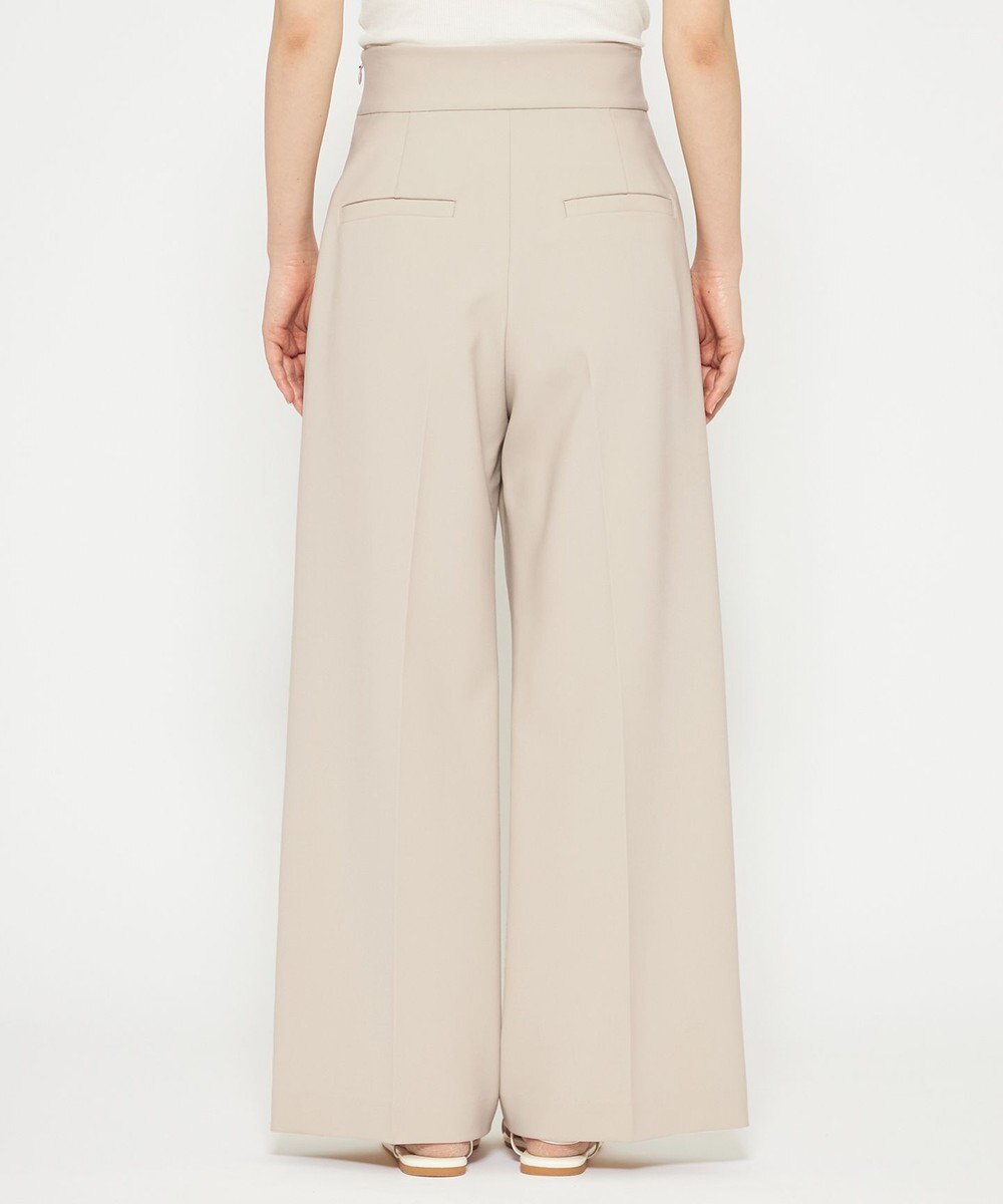 uncrave 【撥水・洗濯機洗い可】プルーフ ダブルクロス ワイド パンツ（uncrave WHITE） 