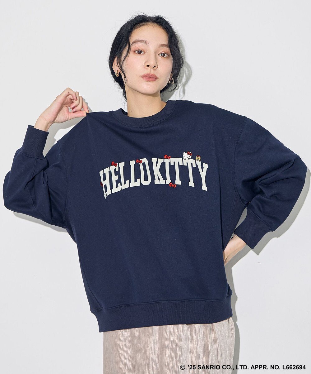 ANY 【ハローキティ×ANY】ロゴスウェット 