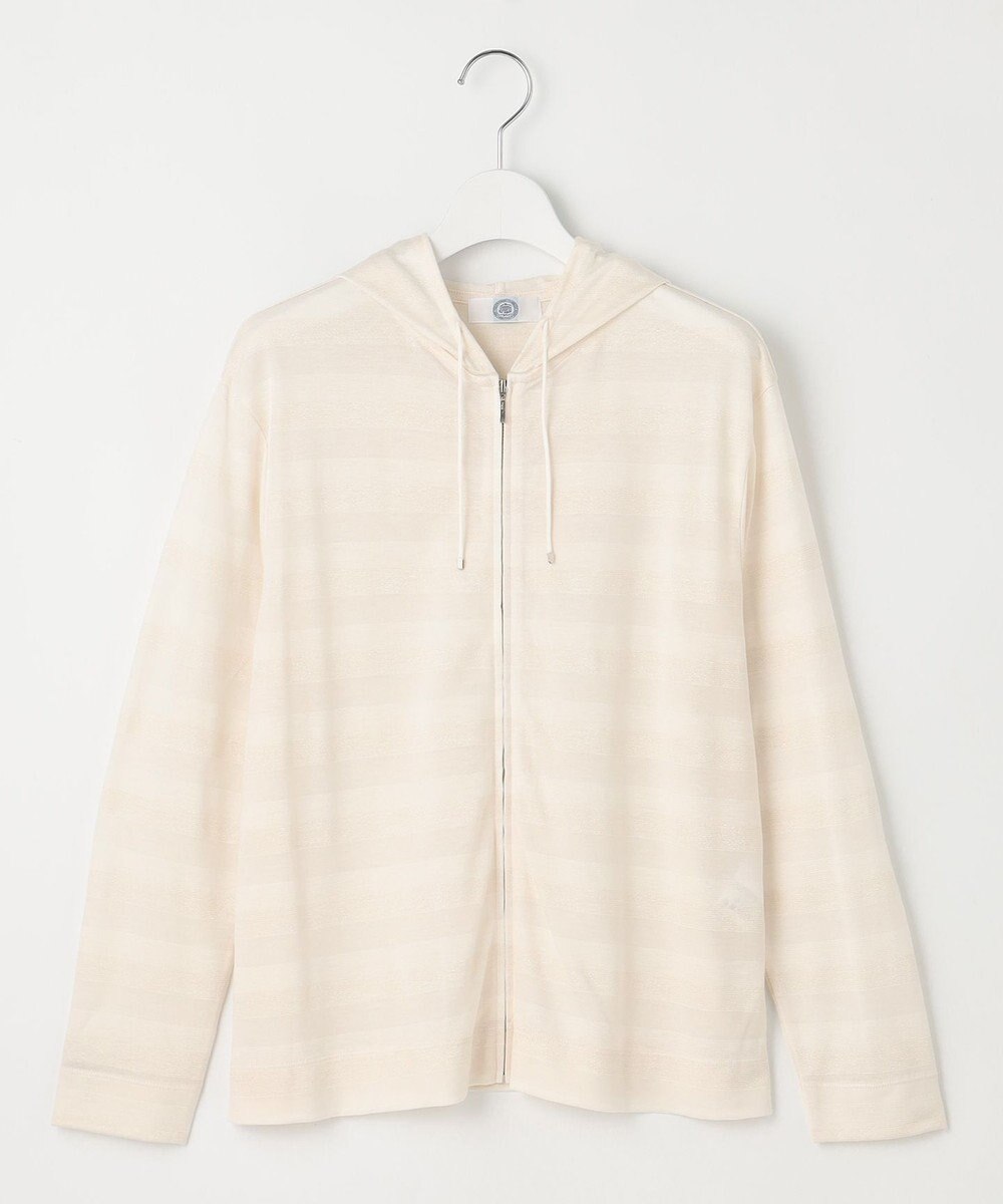 J.PRESS LADIES 【洗える】シアーライトパーカー 