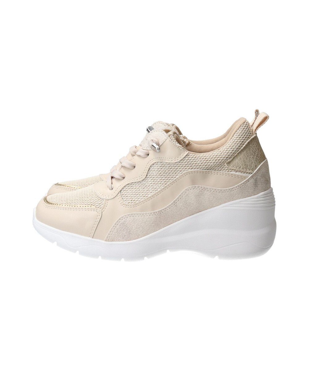 Bridget Birkin 【Round About】サイドジップヒールアップスニーカー 