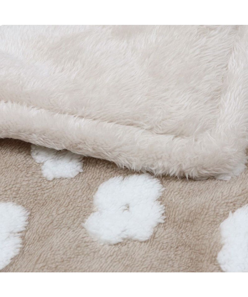 PET PARADISE ペットパラダイス 遠赤外線 ボアマット 《お花柄》角型 小型犬 