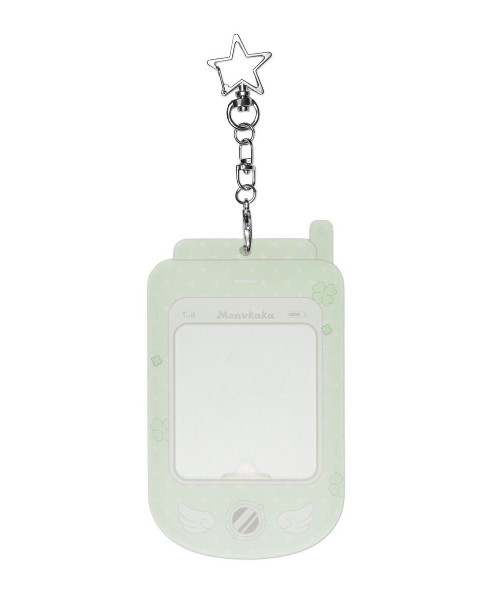 WEGO 【痛バ＆推し活グッズ】えんじぇるガラケーカードホルダーキーホルダー 