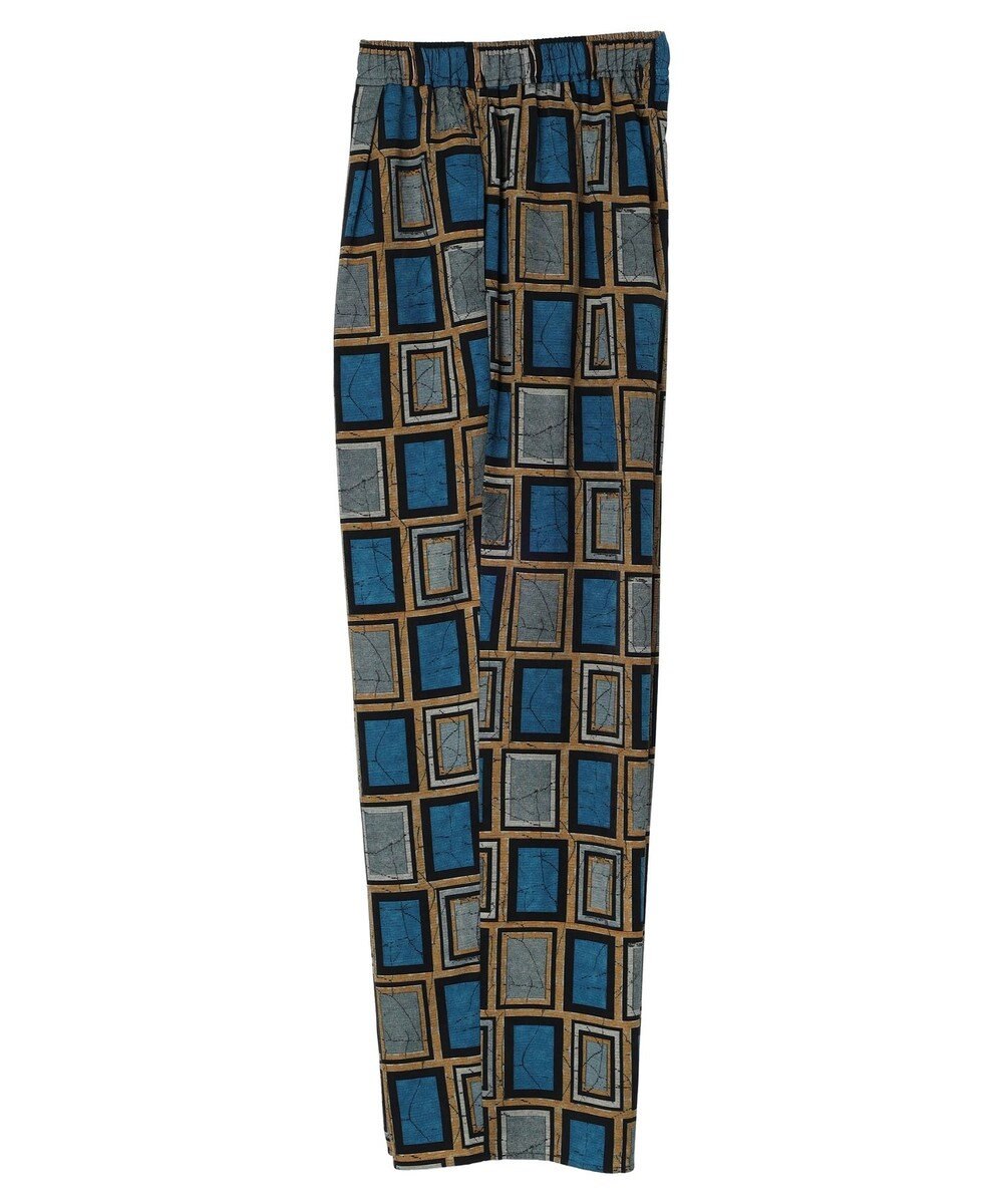 Green Parks アフリカン柄イージーパンツ 