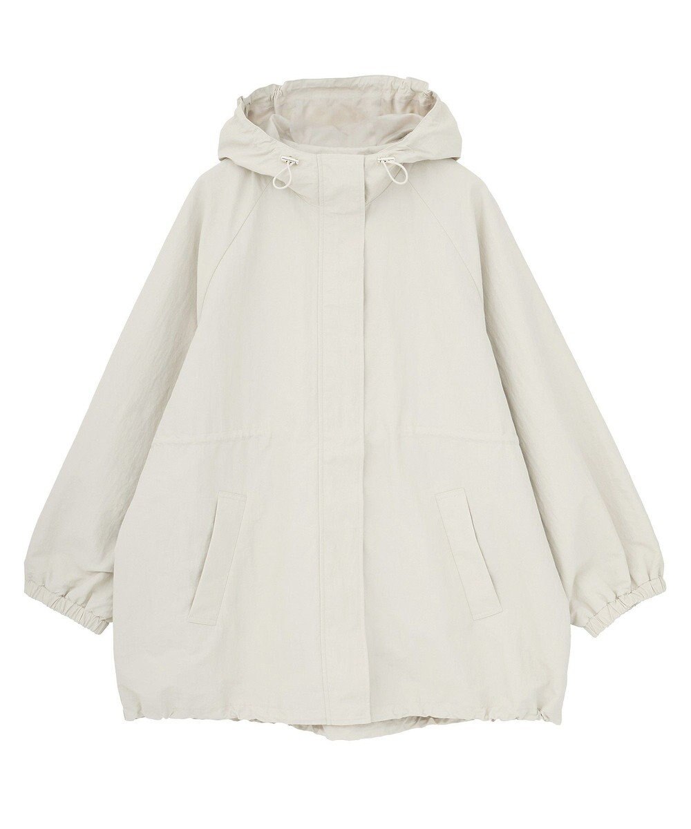 Green Parks 撥水加工ミディ丈マウンテンパーカー 