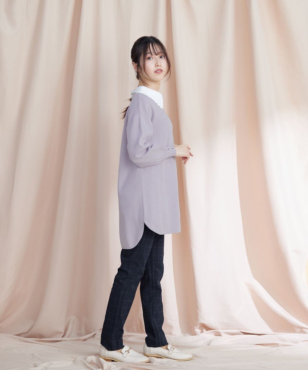 Tiaclasse 【洗える】ストレッチスリムパンツ 