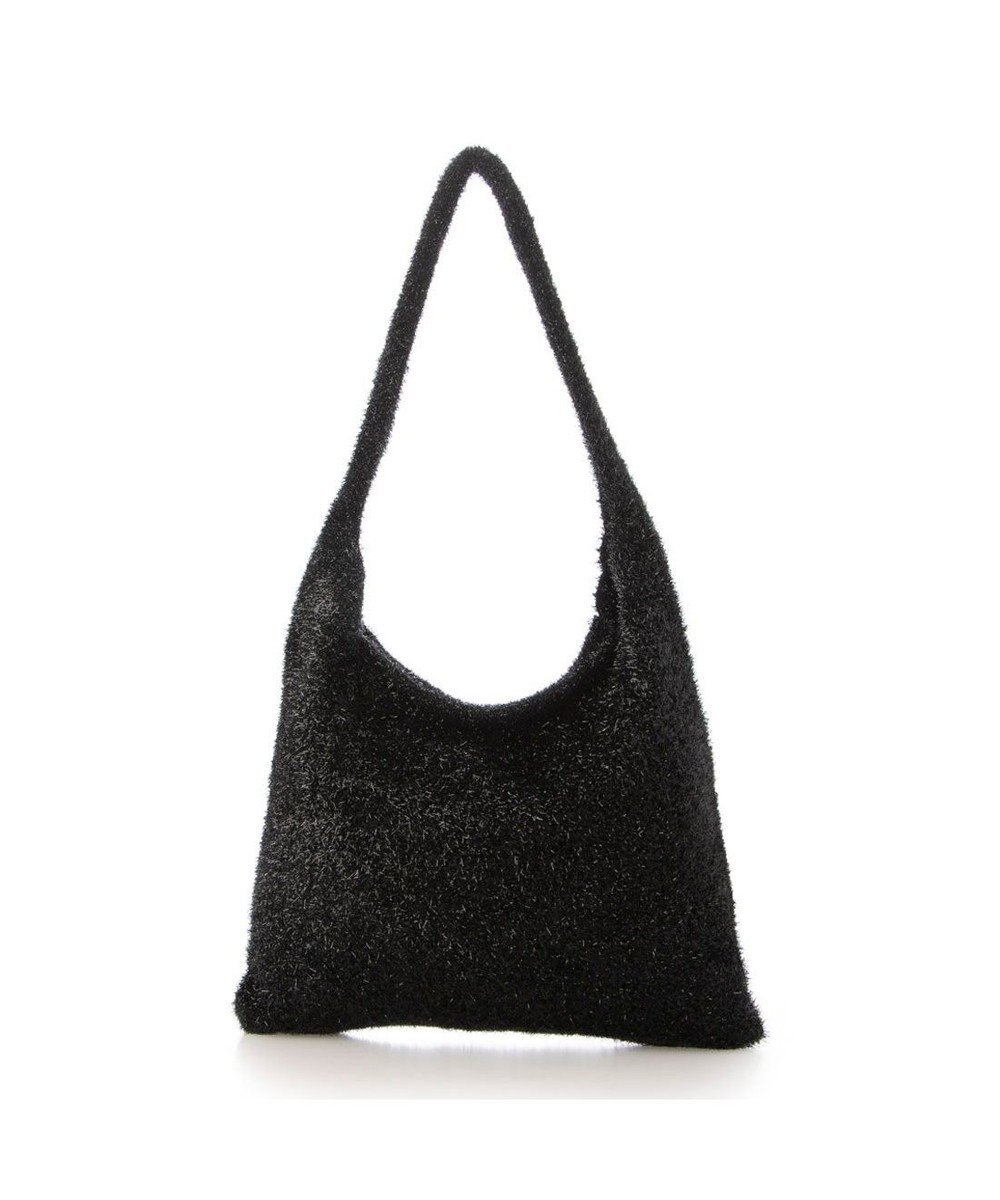 UNBILLION カシュカシュ cachecache / シャギーラメワンハンドルトートバッグ 