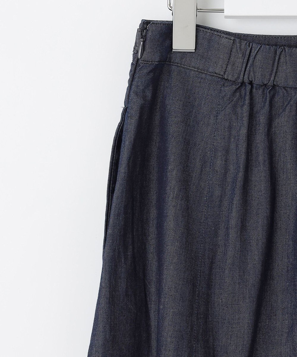 J.PRESS LADIES 【洗える】ライトデニム フレアー スカート 