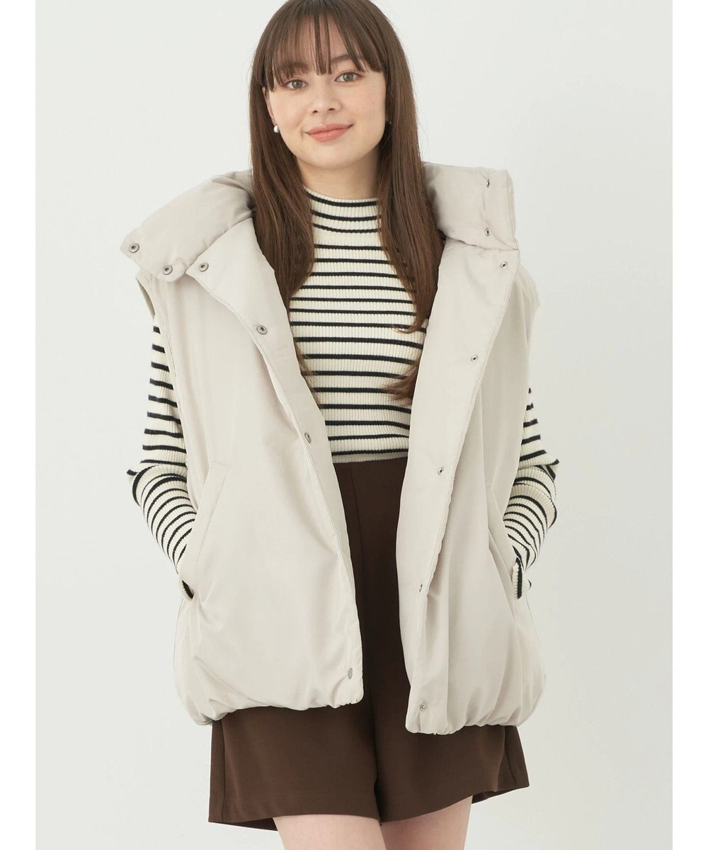 earth music&ecology パファーベスト 