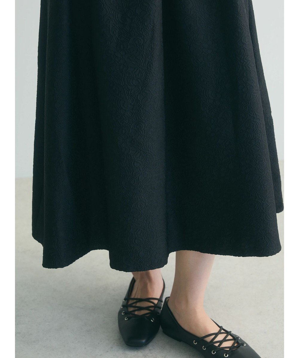 Green Parks ａ．ジャガードタックスカート 