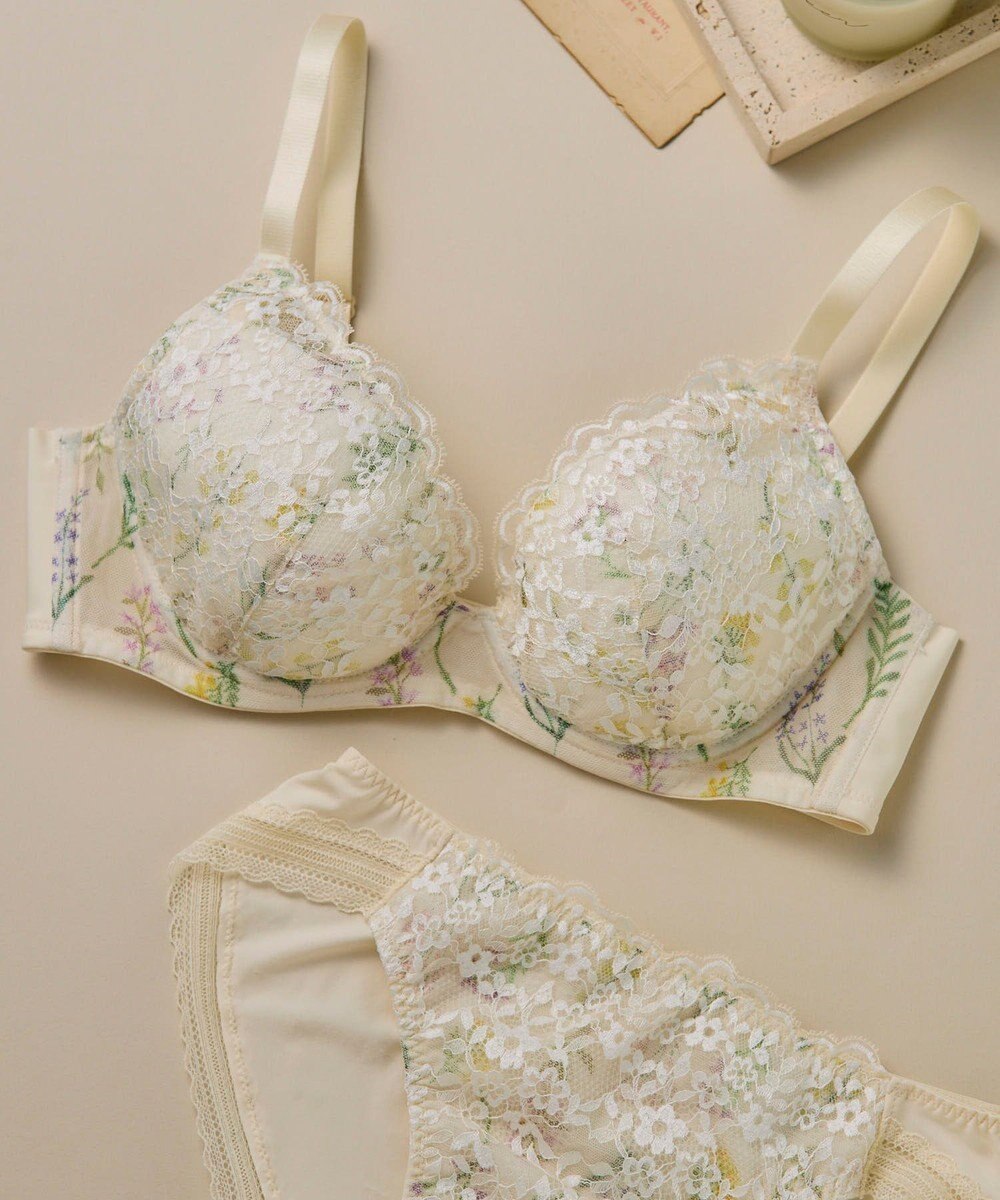 une nana cool 小さく見せるミニマイザーブラ レース ショーツ 