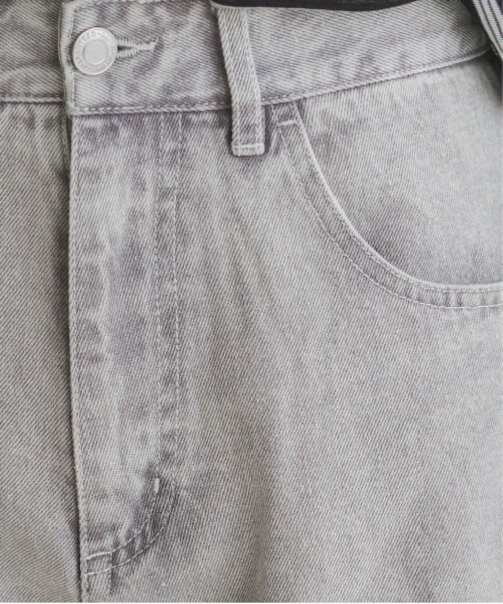 WEGO 【ANGIE VINTAGE】バレルレッグデニムパンツ 