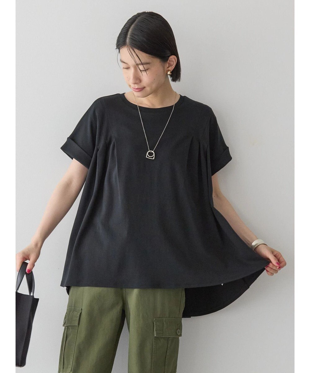 AMERICAN HOLIC フレアヘムフレンチスリーブカットプルオーバー 