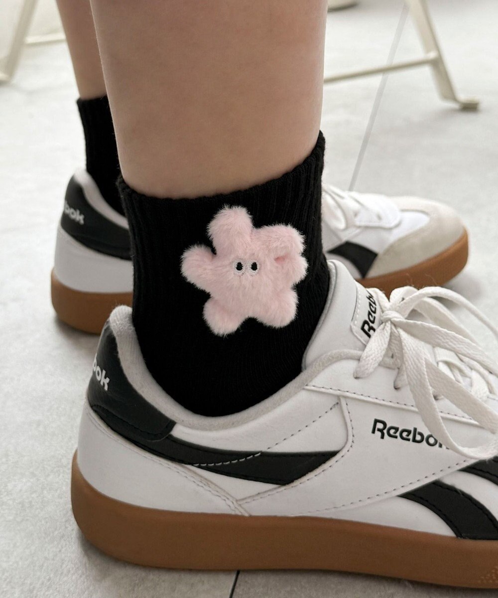 WEGO ぬいぐるみアンクルパイルソックス 