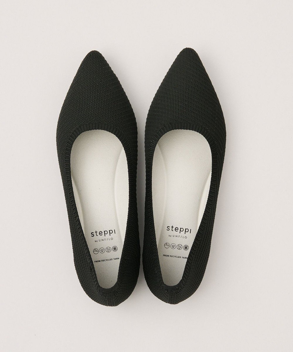 steppi 【洗える/撥水】NEWライン ポインテッド パンプス 