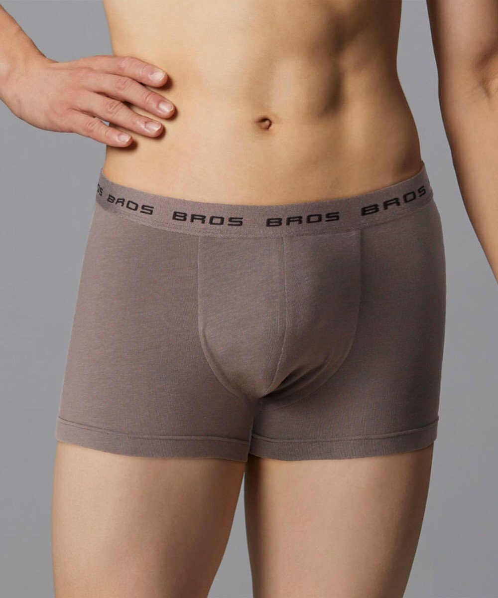 WACOAL MEN ボクサーパンツ オーガニック綿混(本体) フロント快適設計 肌あたり軽減設計 前閉じ 下着 GT3430 /ブロス バイ ワコールメン 