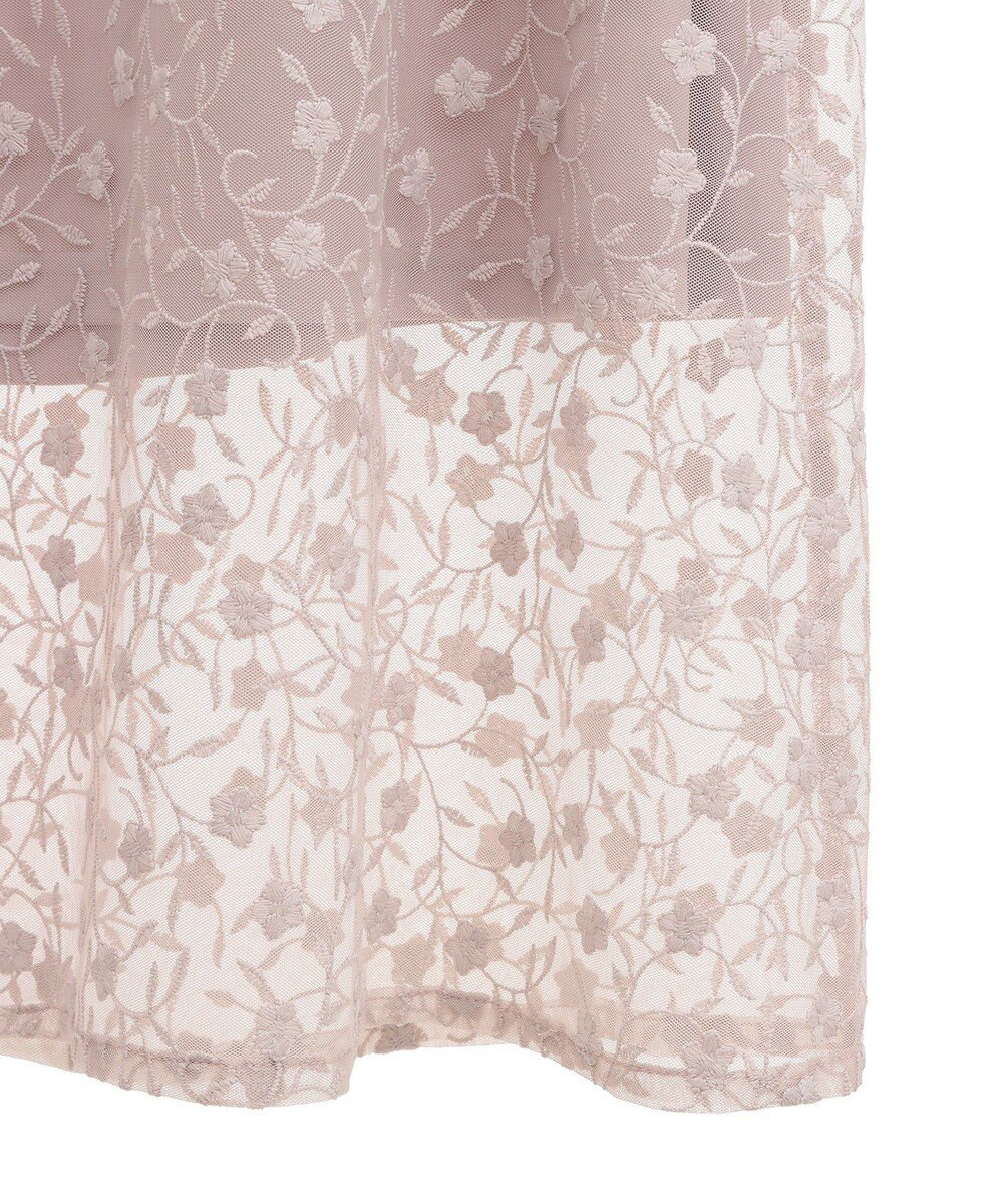 earth music&ecology シアーレースレイヤードスカート 