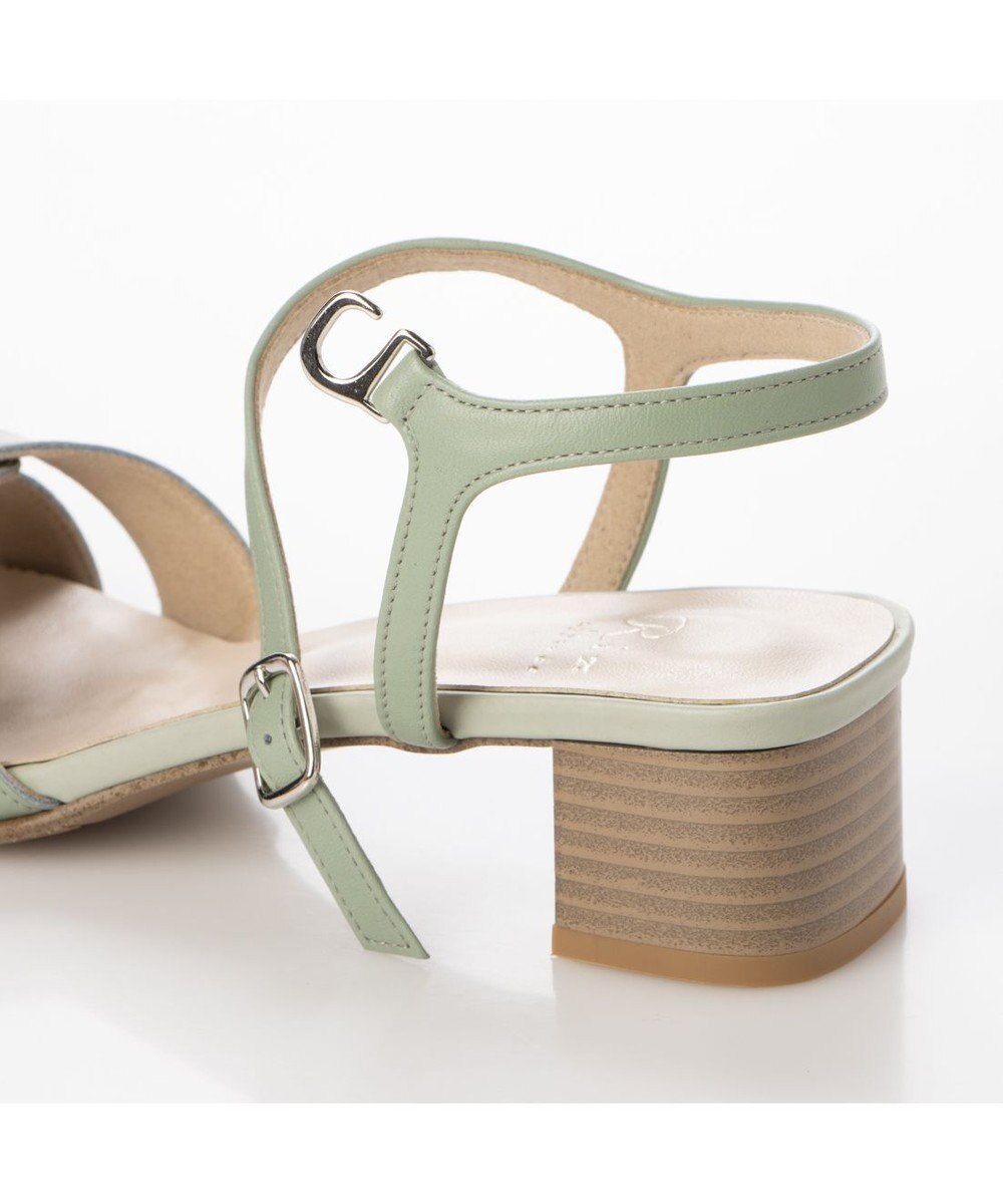 Riz raffinee <Riz raffinee>スクエア編込みストラップサンダル 