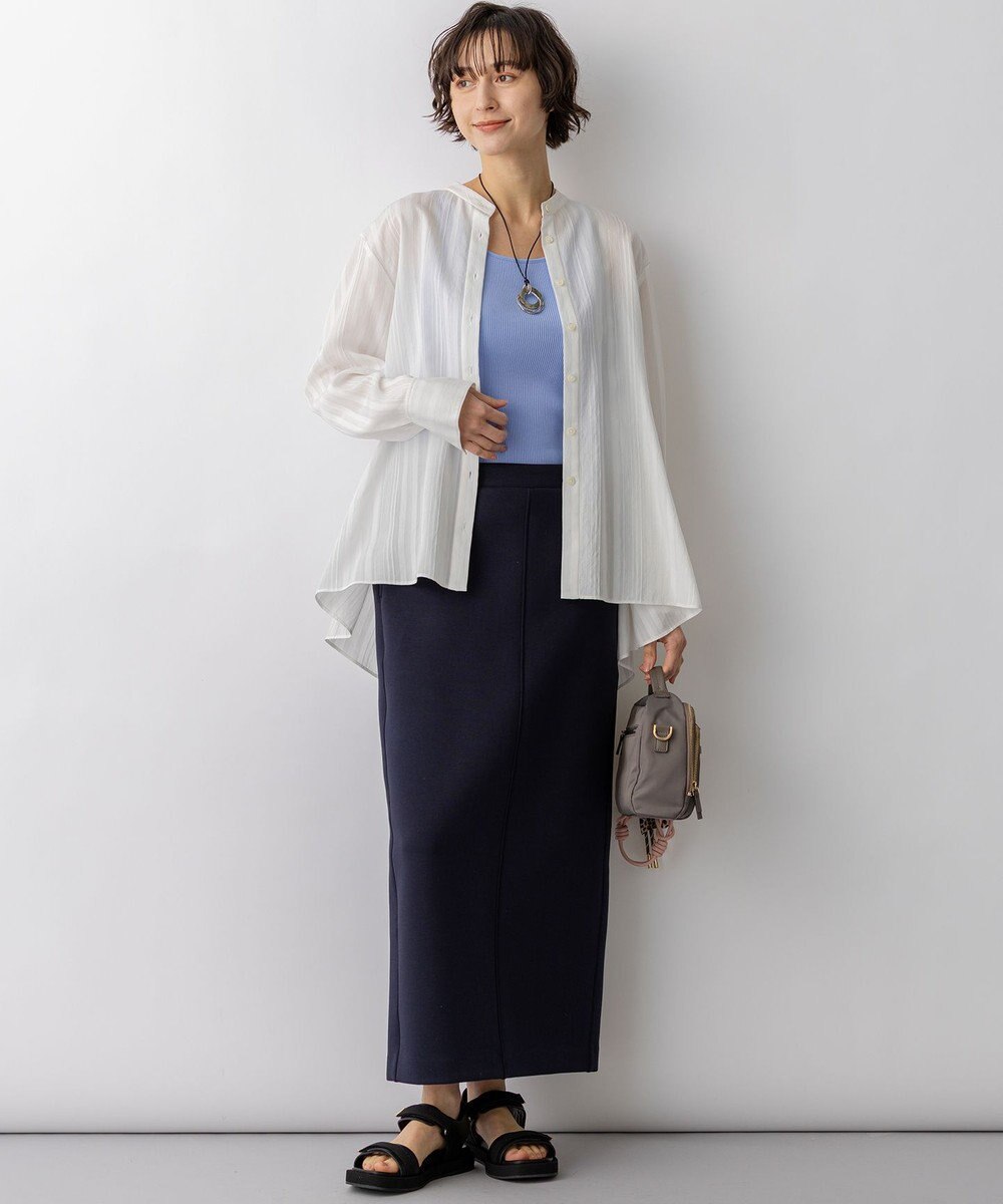 23区 【新色追加】オーガニック コットンリブ タンクトップ 