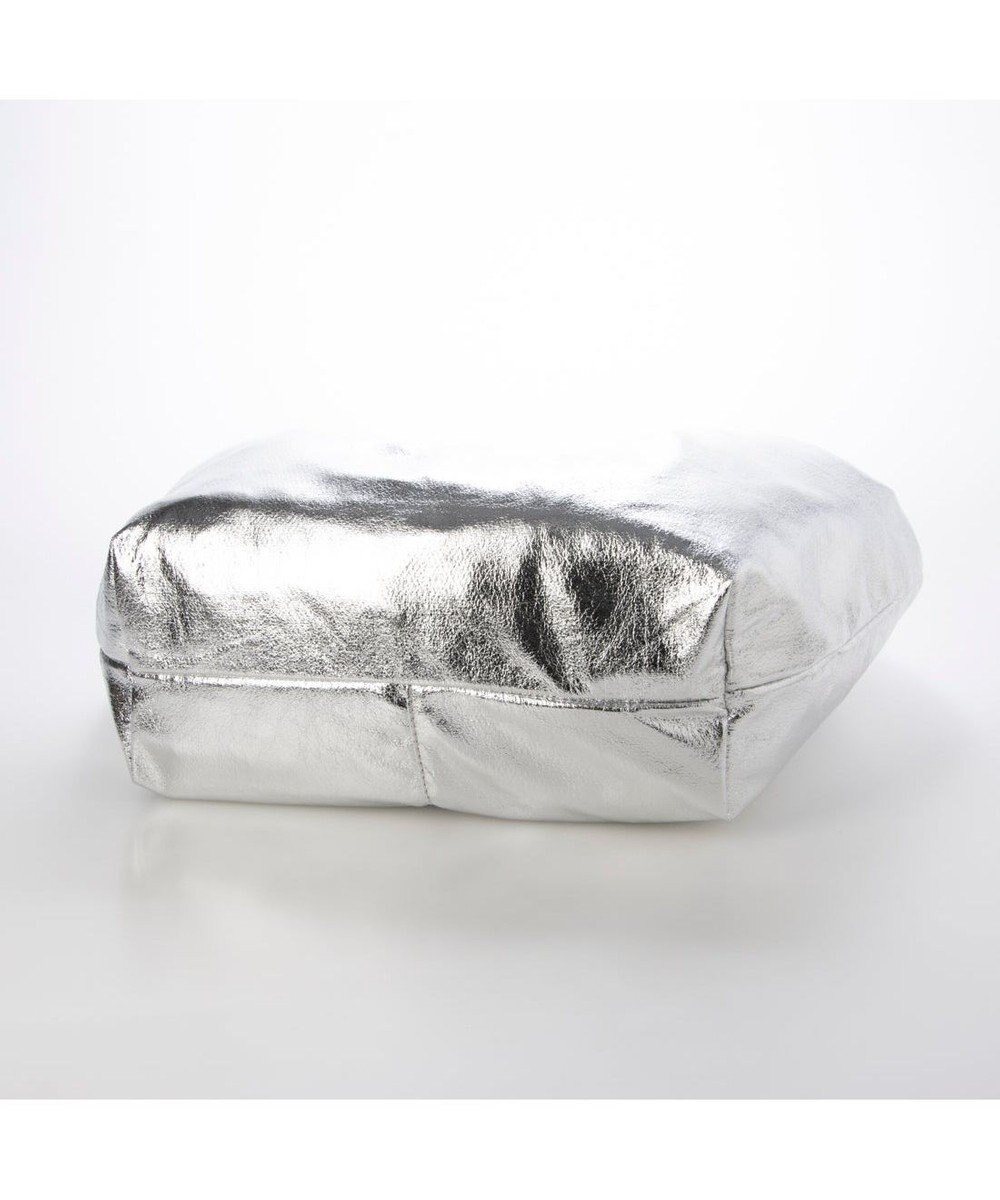 UNBILLION カシュカシュ cachecache / メタリックギャザーパッカブルトート 