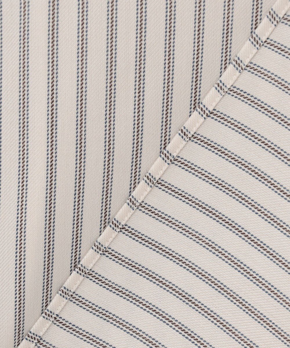 J.PRESS LADIES L 【洗える】サイロチェック＆ストライプ ブラウス 