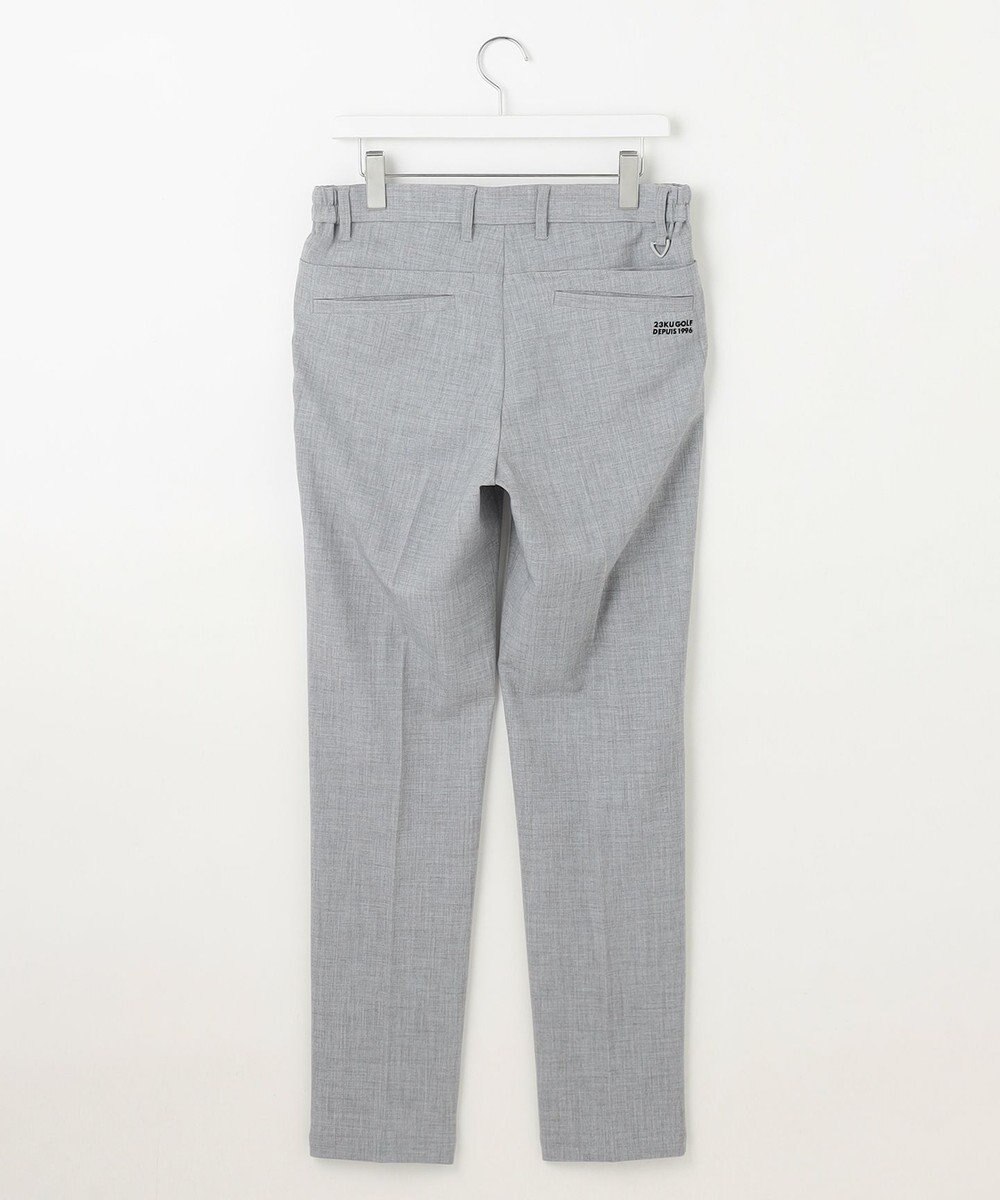 23区GOLF 【MEN】ウールライク　ワンタックテーパードパンツ 