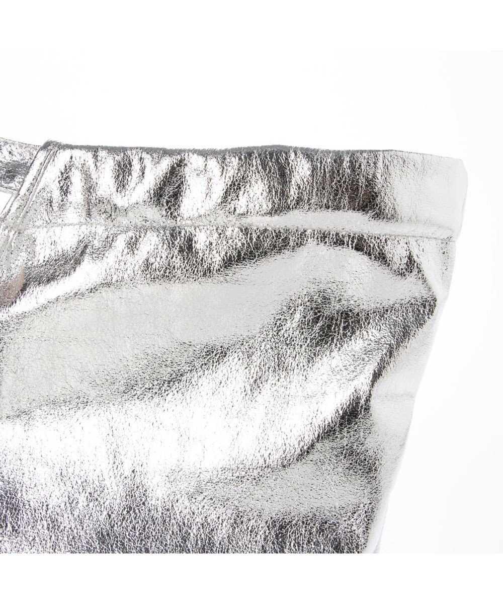 UNBILLION カシュカシュ cachecache / メタリックギャザーパッカブルトート 